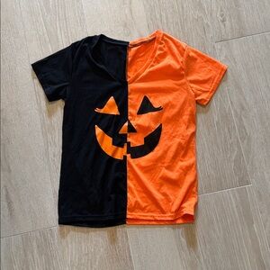 Black and Orange Halloween T-Shirt